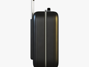 suitcase black v 1 3D Model