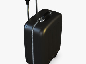 suitcase black v 1 3D Model