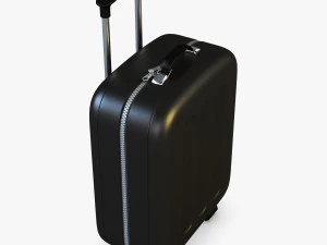 suitcase black v 1 3D Model