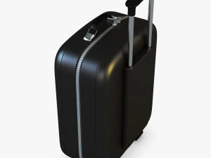 suitcase black v 1 3D Model