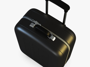 suitcase black v 1 3D Model