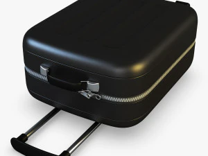 suitcase black v 1 3D Model