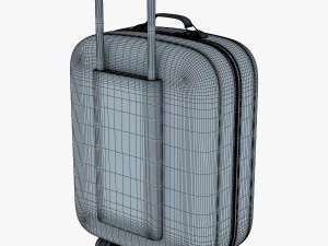 suitcase black v 1 3D Model