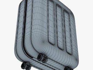 suitcase black v 1 3D Model