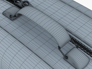 suitcase black v 1 3D Model