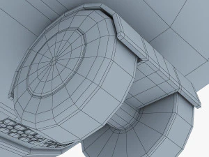 suitcase black v 1 3D Model