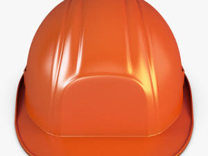 hard hat orange v 1 3D Model