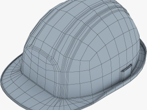 hard hat orange v 1 3D Model