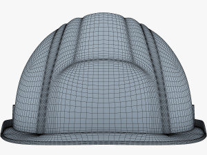 hard hat orange v 1 3D Model