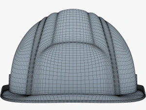 hard hat orange v 1 3D Model