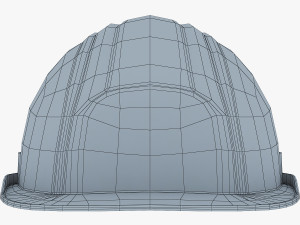 hard hat orange v 1 3D Model