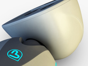 buddy robot white v 1 3D Model