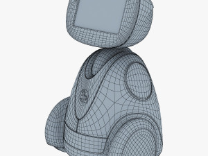 buddy robot white v 1 3D Model