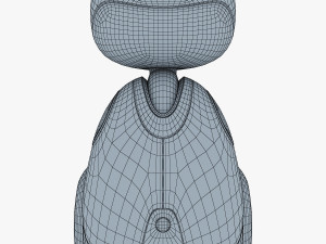 buddy robot white v 1 3D Model