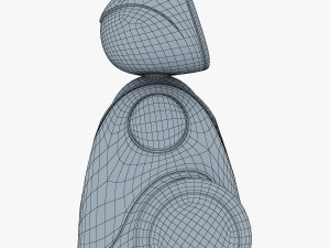 buddy robot white v 1 3D Model
