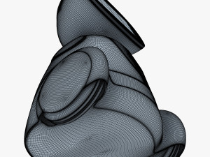 buddy robot white v 1 3D Model