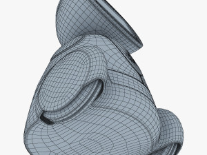 buddy robot white v 1 3D Model