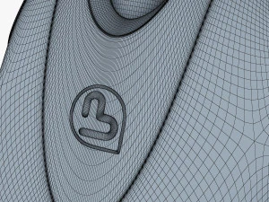 buddy robot white v 1 3D Model