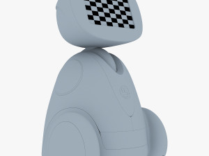 buddy robot white v 1 3D Model