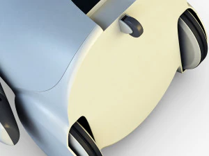 amico robot bianco v 2 Modello 3D