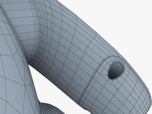 amico robot bianco v 2 Modello 3D