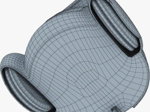 amico robot bianco v 2 Modello 3D