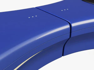 hx x1 high blue 3D Model