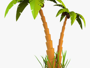 palm tree v 5 3D Model