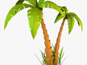 palm tree v 5 3D Model