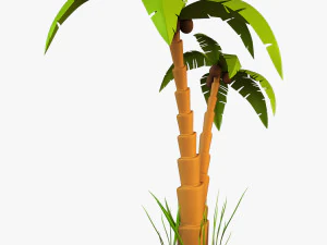 palm tree v 5 3D Model