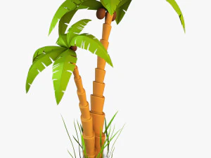 palm tree v 5 3D Model