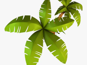 palm tree v 5 3D Model