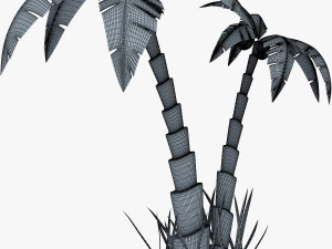 palm tree v 5 3D Model