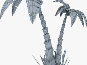palm tree v 5 3D Model