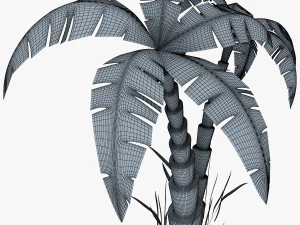 palm tree v 5 3D Model