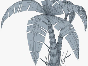 palm tree v 5 3D Model