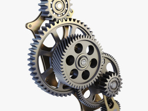 gear mechanism v 3 3D Model