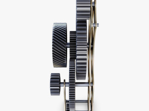 gear mechanism v 3 3D Model