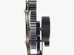 gear mechanism v 3 3D Model