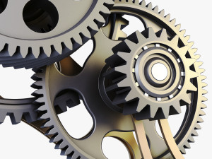 gear mechanism v 3 3D Model