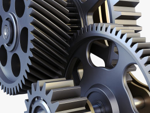 gear mechanism v 3 3D Model