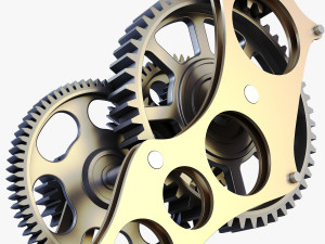 gear mechanism v 3 3D Model