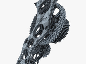 gear mechanism v 3 3D Model