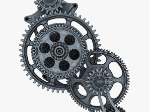 gear mechanism v 3 3D Model