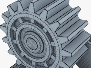 gear mechanism v 3 3D Model
