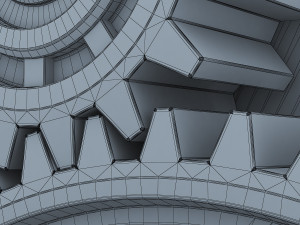 gear mechanism v 3 3D Model