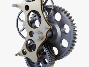 gear mechanism v 4 3D Model