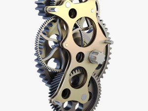 gear mechanism v 4 3D Model