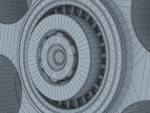 gear mechanism v 4 3D Model