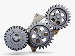 gear mechanism v 5 3D Model